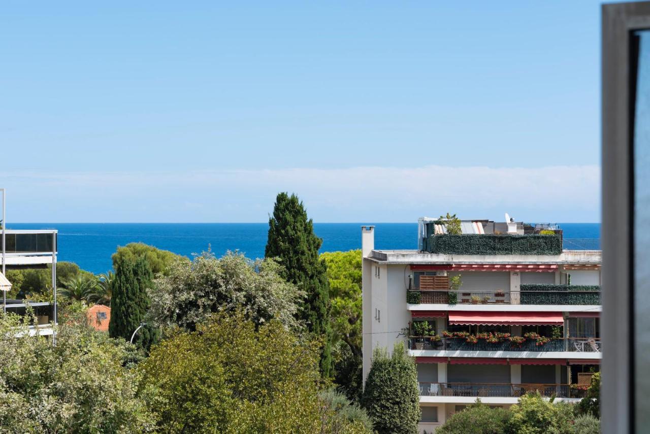 Coup De Coeur! Vue Mer! Terrasse Dangle! Antibes Buitenkant foto