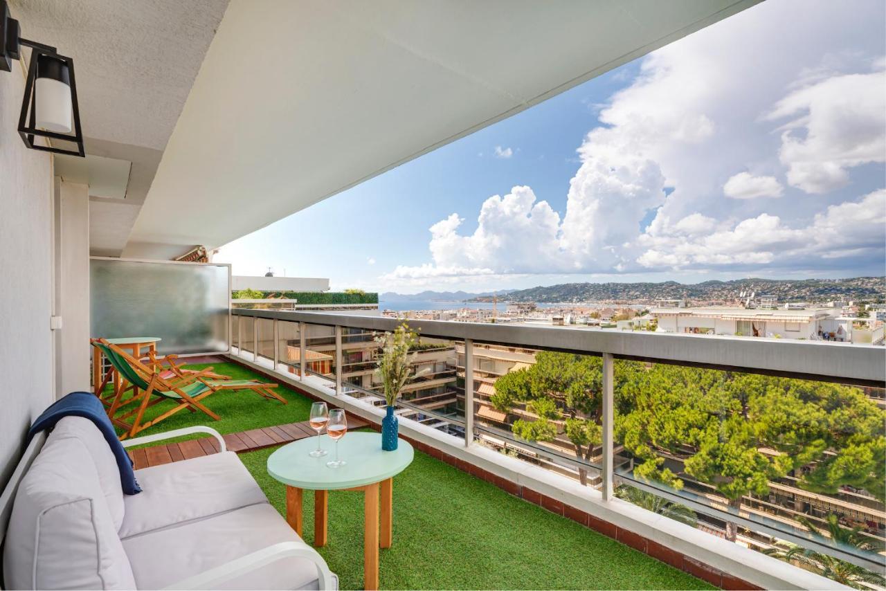Coup De Coeur! Vue Mer! Terrasse Dangle! Antibes Buitenkant foto